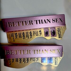 Too Faced Better Than Sex Mascara in Pink and Gold